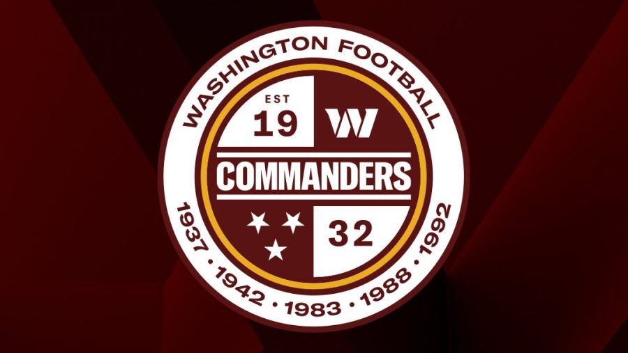 Washington will operate with this new logo, which was released on Twitter. Photo by Washington Commanders.