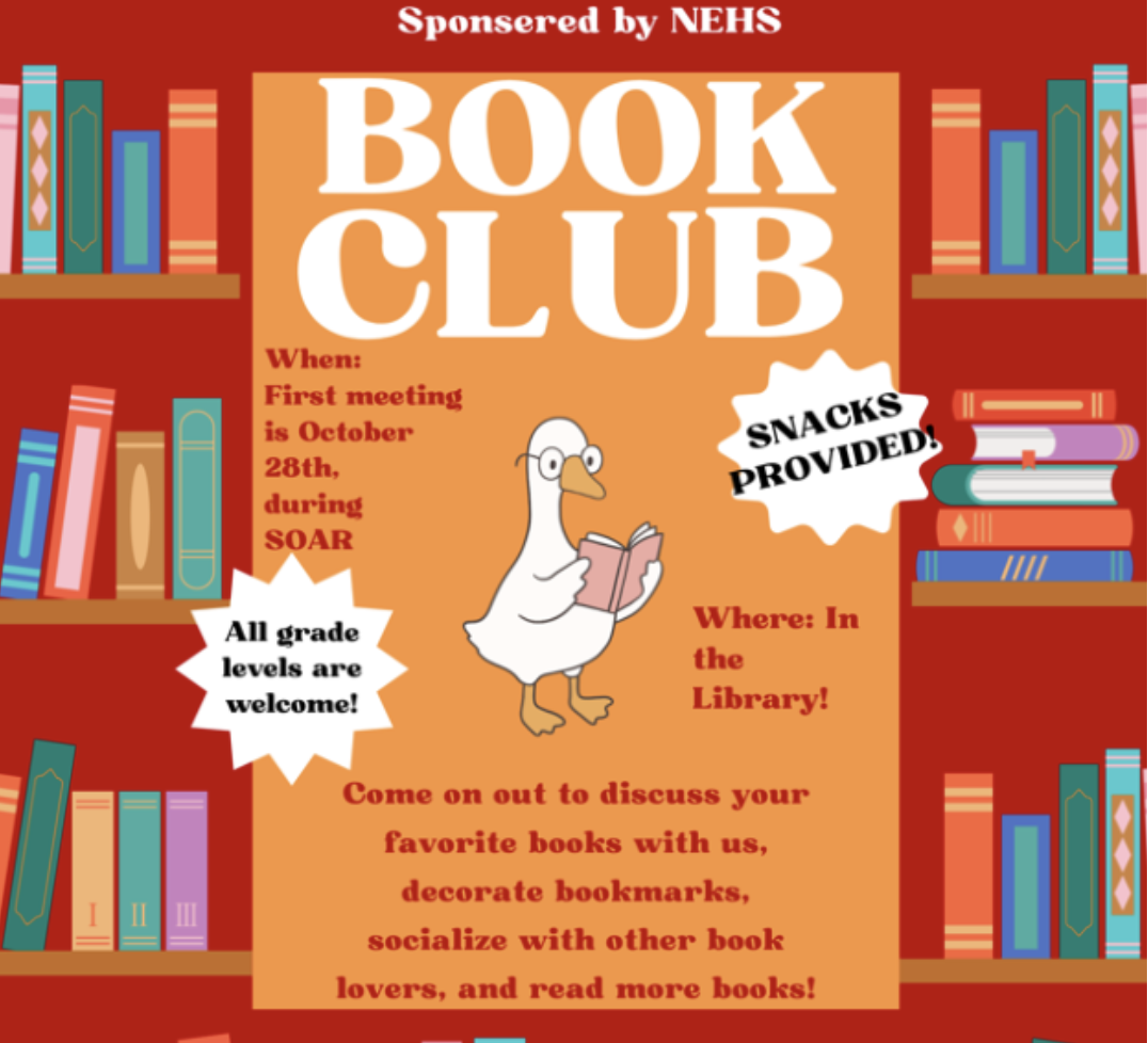 National English Honor Society starts new book club for students to come together and encourage a passion for reading.