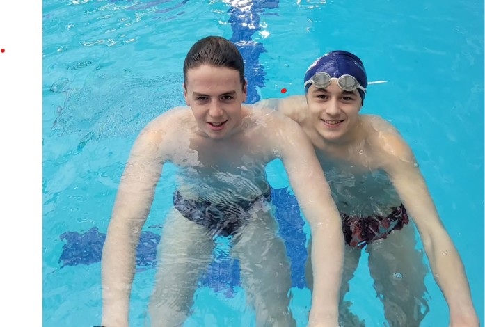 Seniors, Chase Laine and Grant Hoffman shine at states this year! Laine also broke the school record!