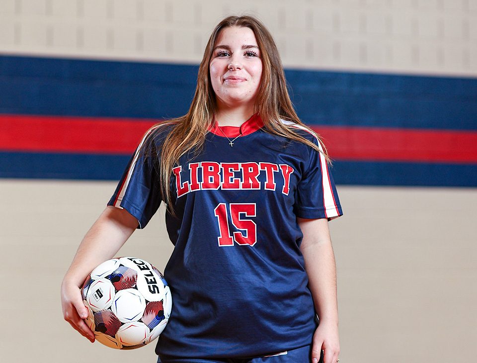 Burns Named Captain, Leads JV Soccer with Confidence